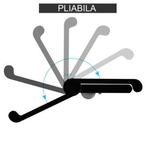 Lampa solara pliabila SH 090A, senzor miscare, 34 LED - ShopSee - Magazin online